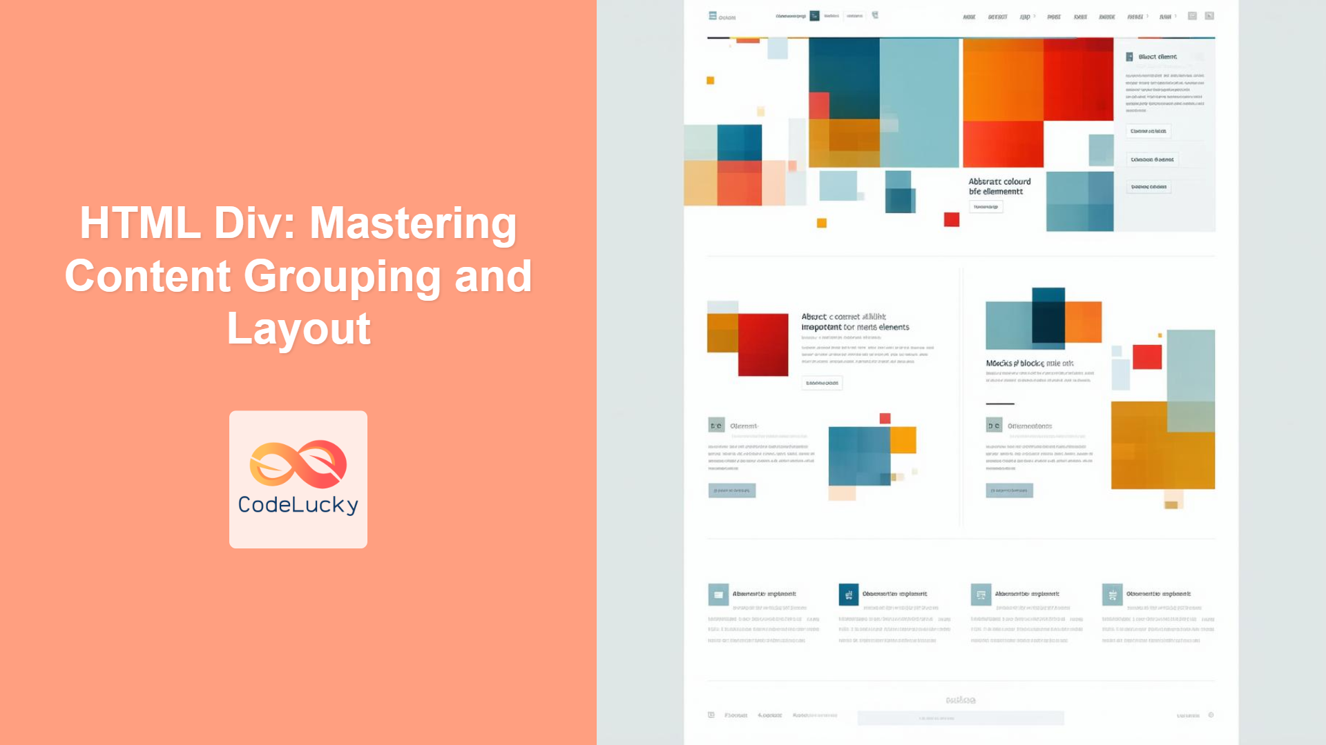 Html Div Mastering Content Grouping And Layout Codelucky