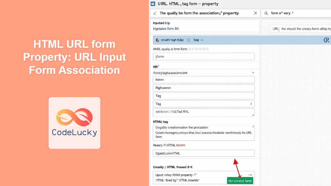 HTML URL form Property: URL Input Form Association - CodeLucky