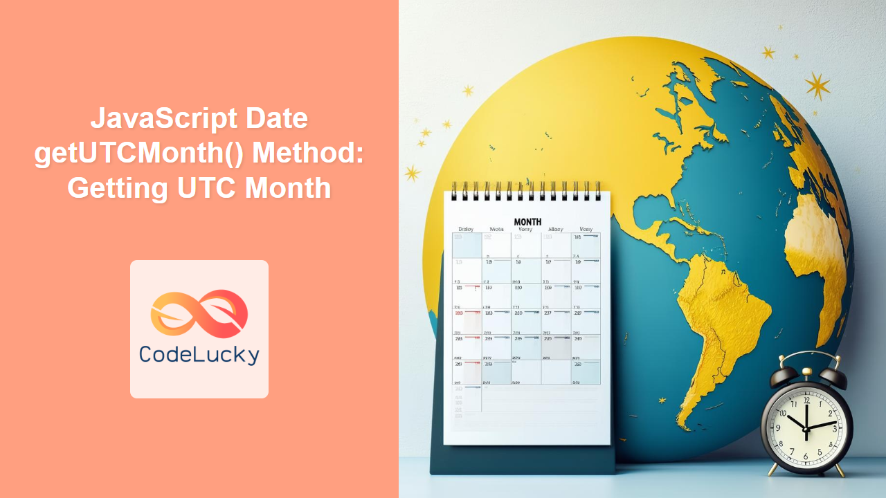JavaScript Date getUTCMonth() Method: Getting UTC Month - CodeLucky