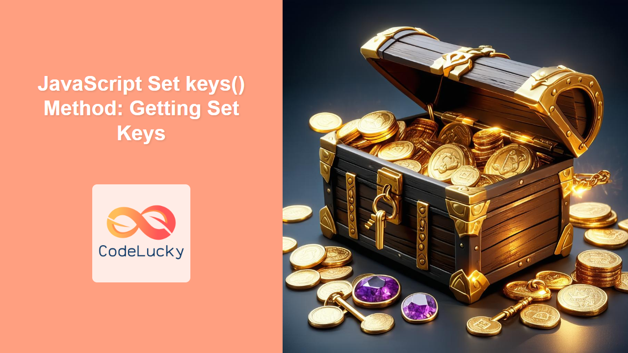 JavaScript Set keys() Method: Getting Set Keys - CodeLucky