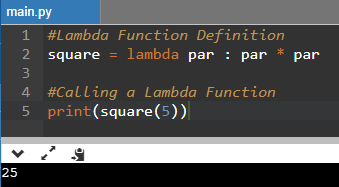 Python Lambda Function Example