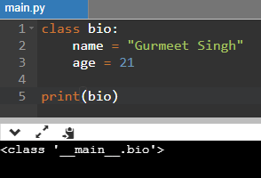Python Create A Class Example