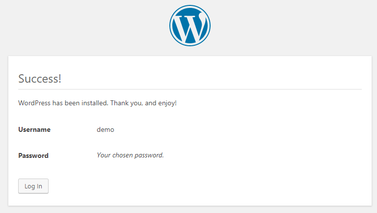 WordPress Installed On XAMPP