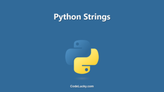 Python Strings - Tutorial with Examples