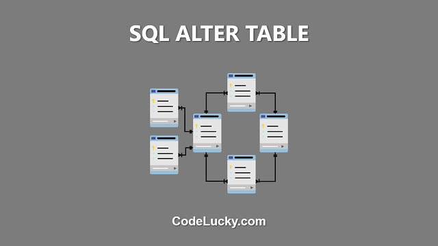 SQL ALTER TABLE - Tutorial with Examples