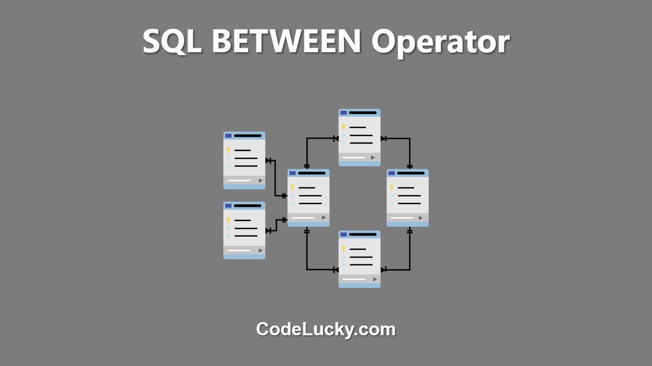 SQL BETWEEN Operator