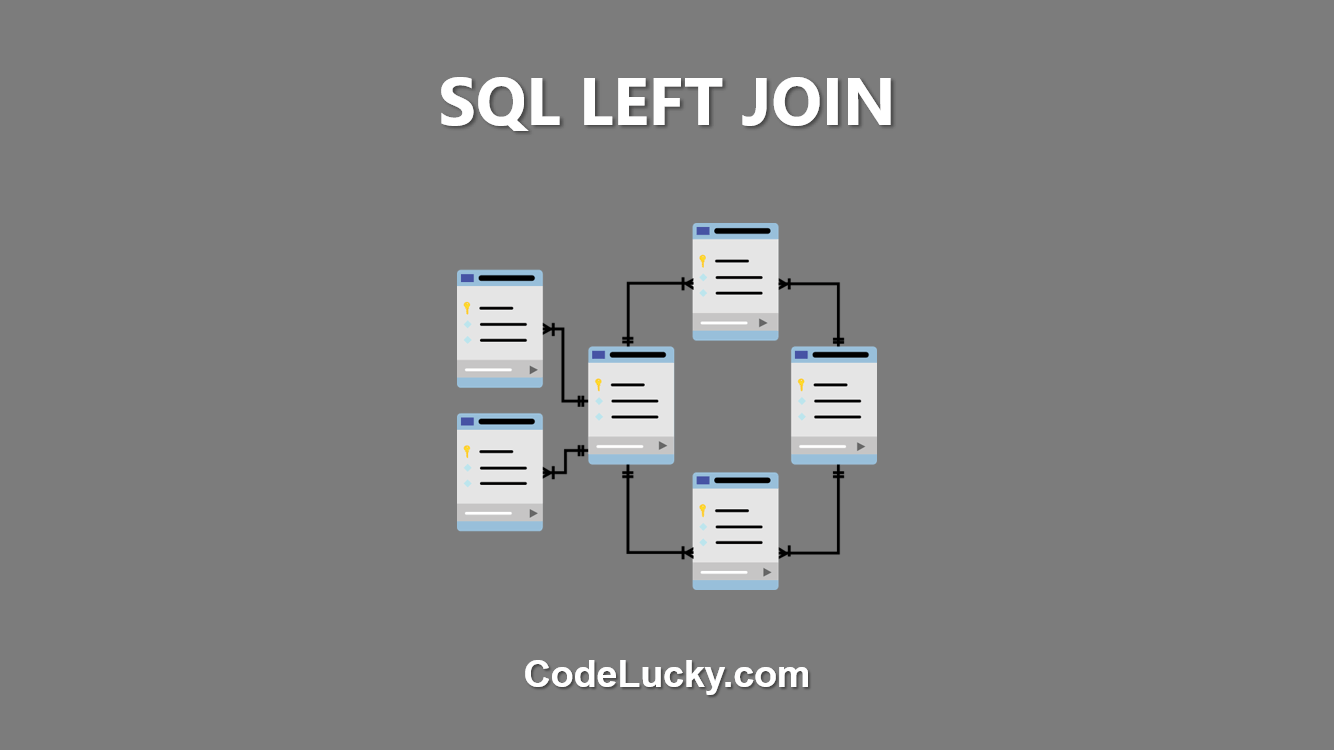 SQL LEFT JOIN - Tutorial With Examples