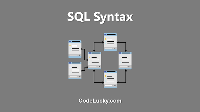 SQL Syntax - Tutorial with Examples