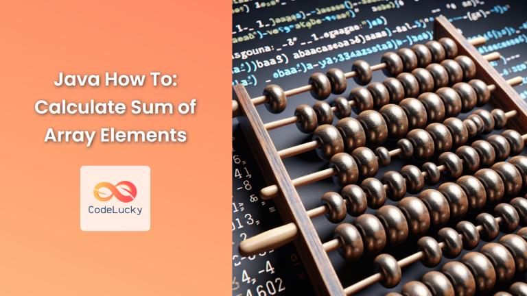 Java How To: Add Two Numbers - CodeLucky