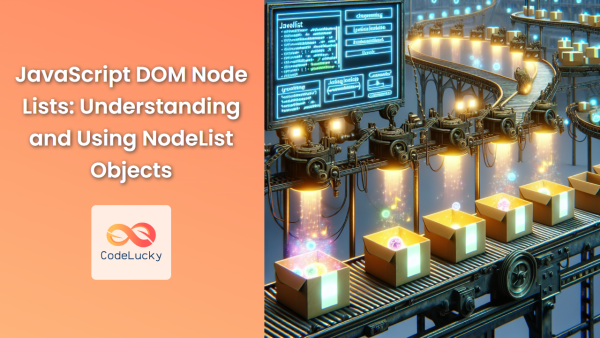 JavaScript DOM Node Lists: Understanding and Using NodeList Objects ...