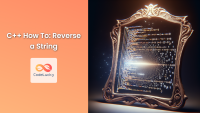C++ How To: Reverse a String - CodeLucky