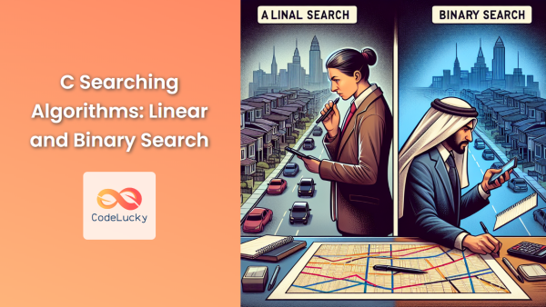 C Searching Algorithms: Linear and Binary Search - CodeLucky