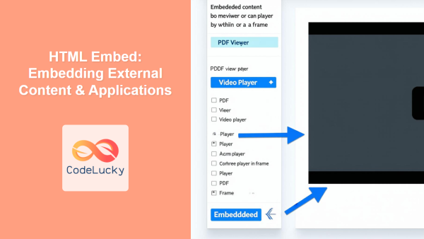 HTML YouTube Embedding: A Comprehensive Guide for Developers - CodeLucky