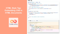 HTML style Property: Element Style - CodeLucky