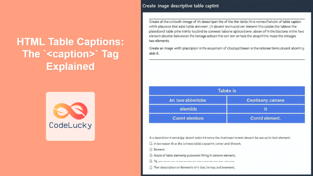 HTML Figure Tag: Displaying Self-Contained Content with Captions ...