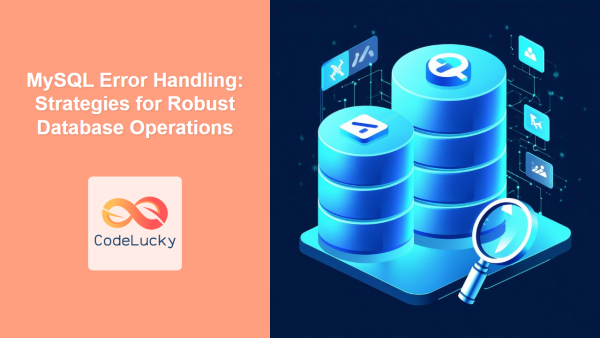 SQL Error Handling: Managing and Responding to Exceptions - CodeLucky