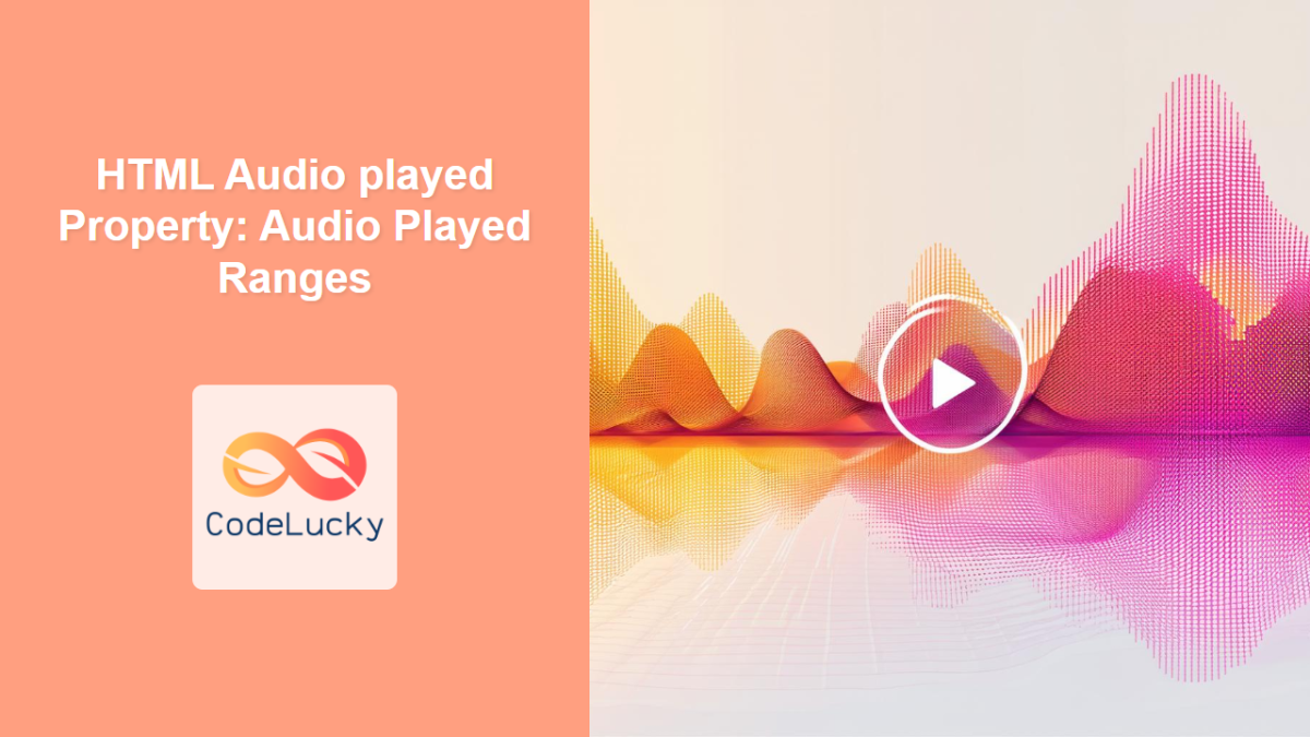 HTML Audio: Embedding Sound into Your Web Pages - CodeLucky