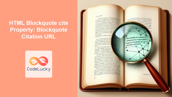 HTML Cite Tag: Defining Citations and References - CodeLucky