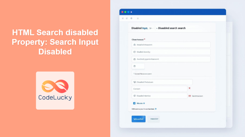 HTML Search type Property: Search Input Type - CodeLucky