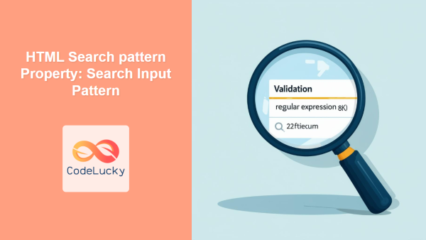 HTML Text pattern Property: Text Input Pattern Validation - CodeLucky