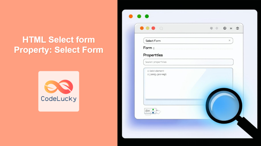HTML Select Tag Create Dropdown Lists CodeLucky