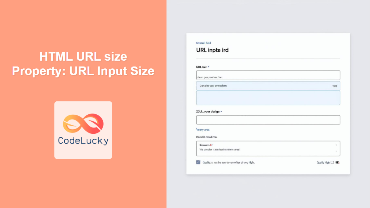 HTML URL type Property: URL Input Type - CodeLucky