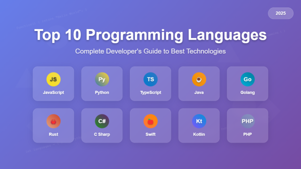 Top 10 Programming Languages In 2025 Complete Developer S Guide To