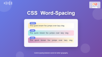 CSS Style wordSpacing Property: CSS Word Spacing - CodeLucky