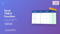 Excel TABLE Function: Complete Guide to Structured Data Management and ...