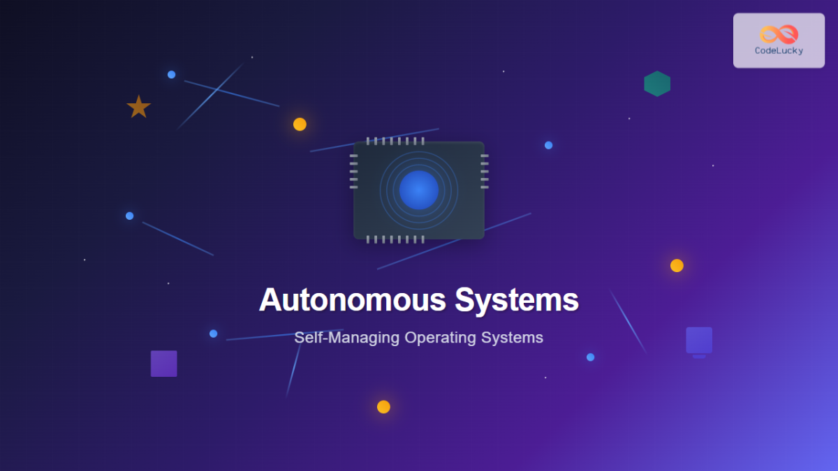 Autonomous Operating System Process Autonomous Systems: Complete Guide to Self-Managing Operating Systems ...