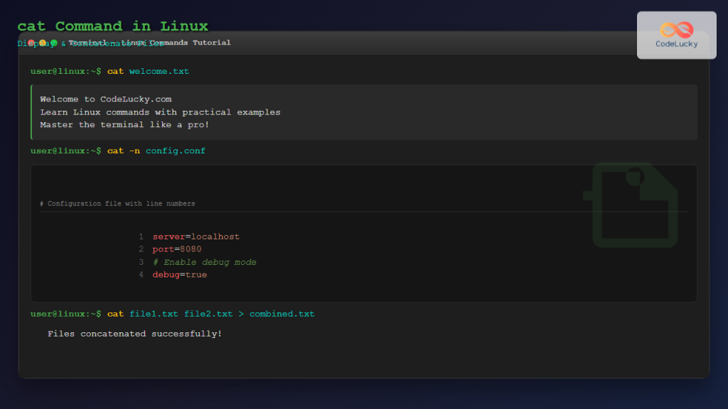 redirect Command Linux: Complete Input Output Redirection Guide - CodeLucky