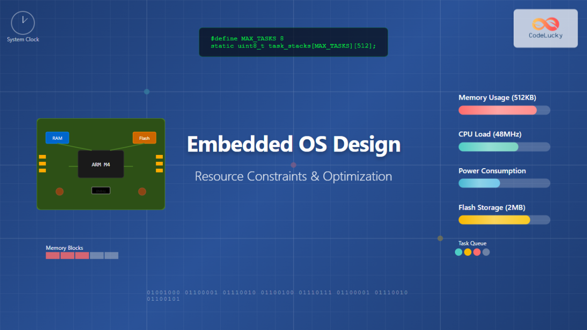 Embedded Operating System Design: Resource Constraints and Optimization ...