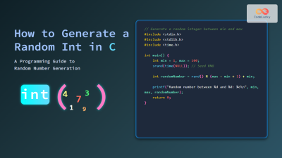 How to Generate a Random Int in C? - Programming Guide - CodeLucky