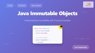 What Does Immutable Mean in Java? Complete Guide with Practical ...