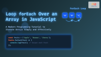 Loop (for each) over an array in JavaScript - Programming Tutorial ...