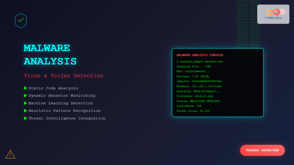 malware analysis http: Images High Quality Grahic Malware Analysis: Complete Guide to Virus and Trojan Detection ...