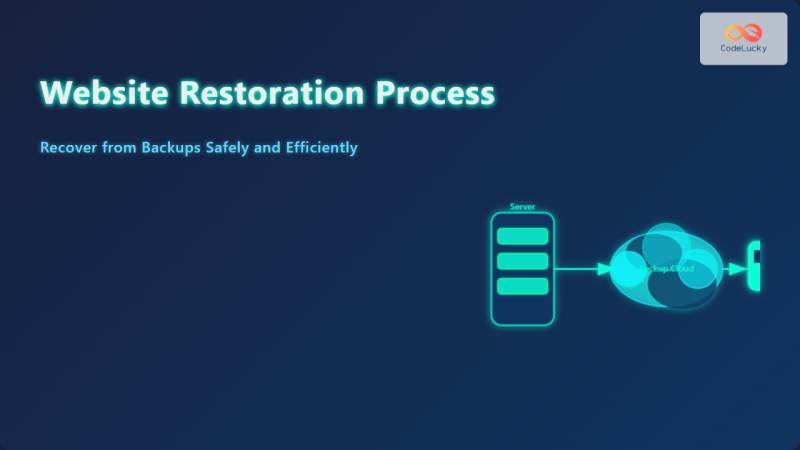 Website Restoration Process: Recover from Backups Effectively - CodeLucky