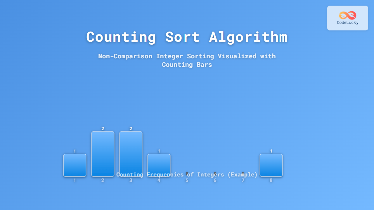 Counting Sort Algorithm: Non-Comparison Integer Sorting with Examples ...