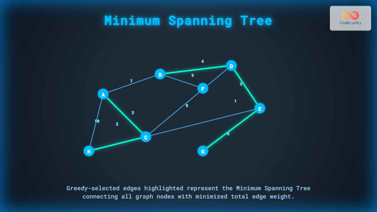 Minimum Spanning Tree: Greedy Approach to Graph Connectivity Explained ...