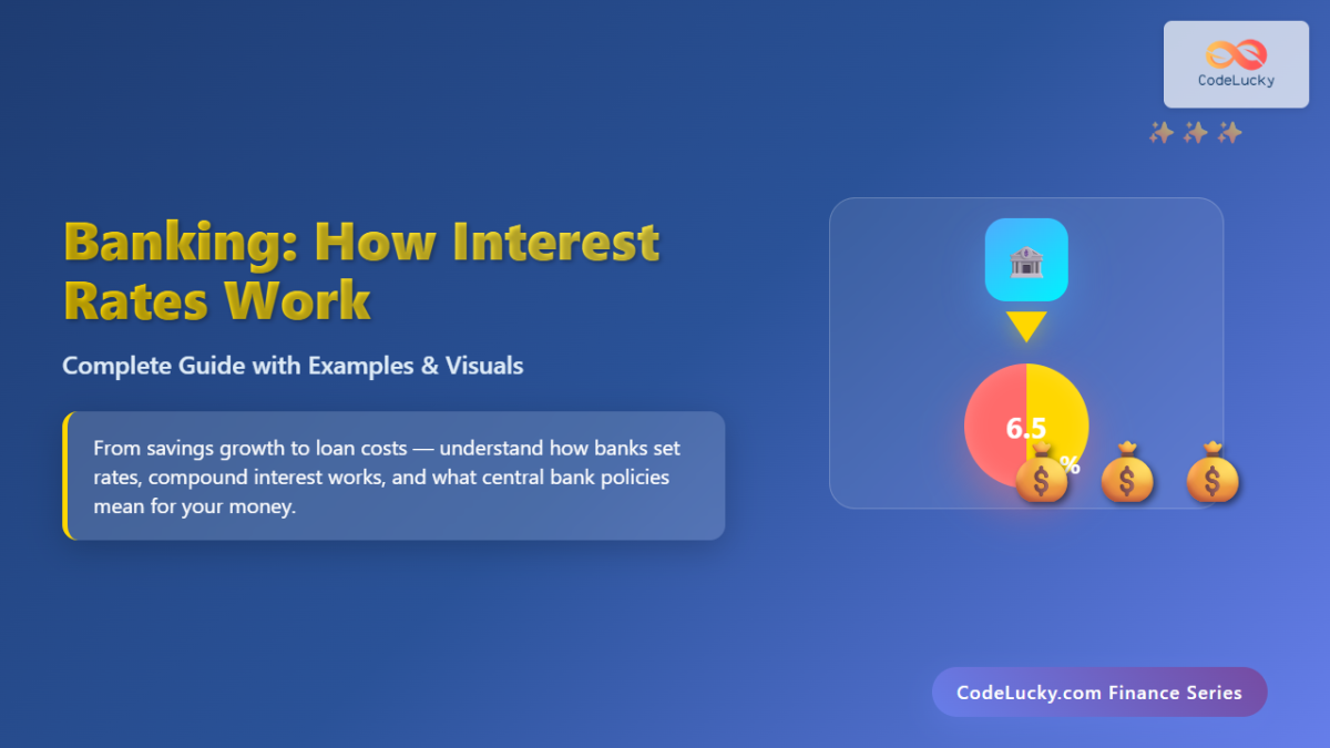 Banking: How Interest Rates Work in Banking — Complete Guide with ...