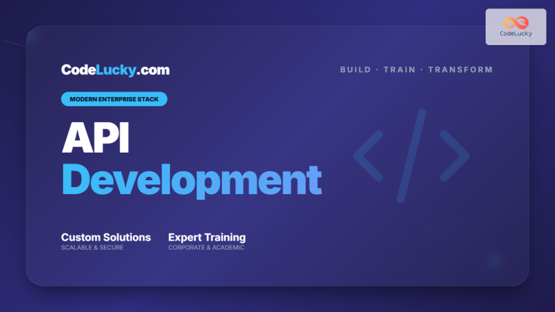 Api Development Ecosystem API Development: Build Scalable Digital Ecosystems with Expert Partners ...