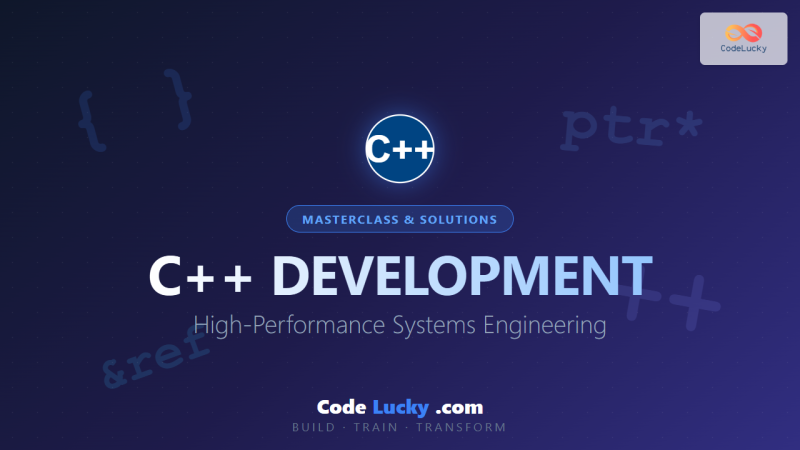 C++ Development: Build High-Performance Systems with Expert Partners ...