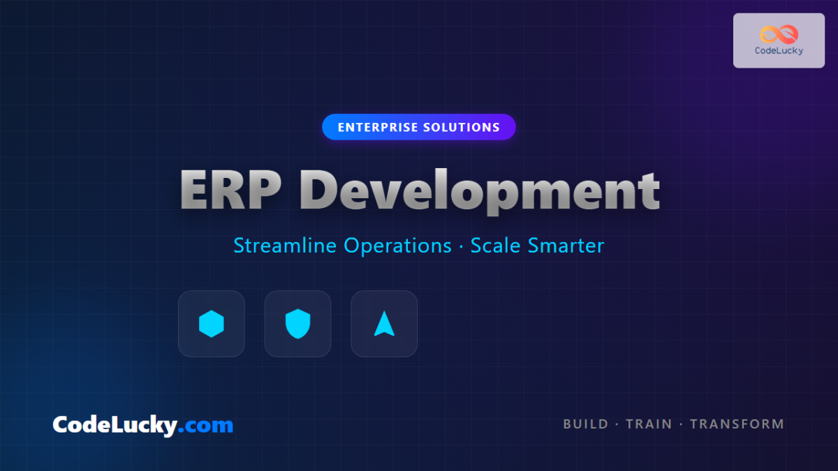 ERP Development: Build Scalable Enterprise Solutions with CodeLucky ...