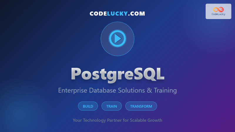 PostgreSQL: The Gold Standard for Enterprise Database Development ...