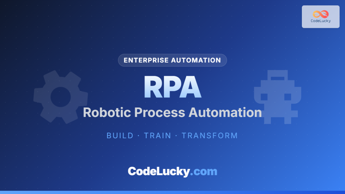 RPA: Transform Business Efficiency with Expert Automation & Training ...