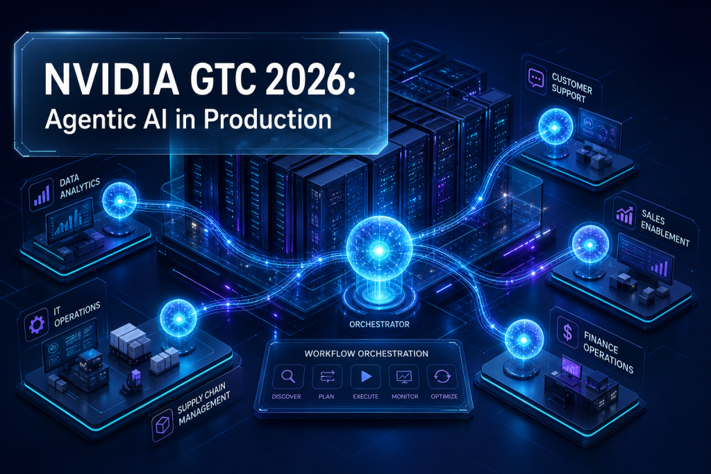 NVIDIA GTC 2026: Agentic AI Goes Production at Fortune 500s - CodeLucky